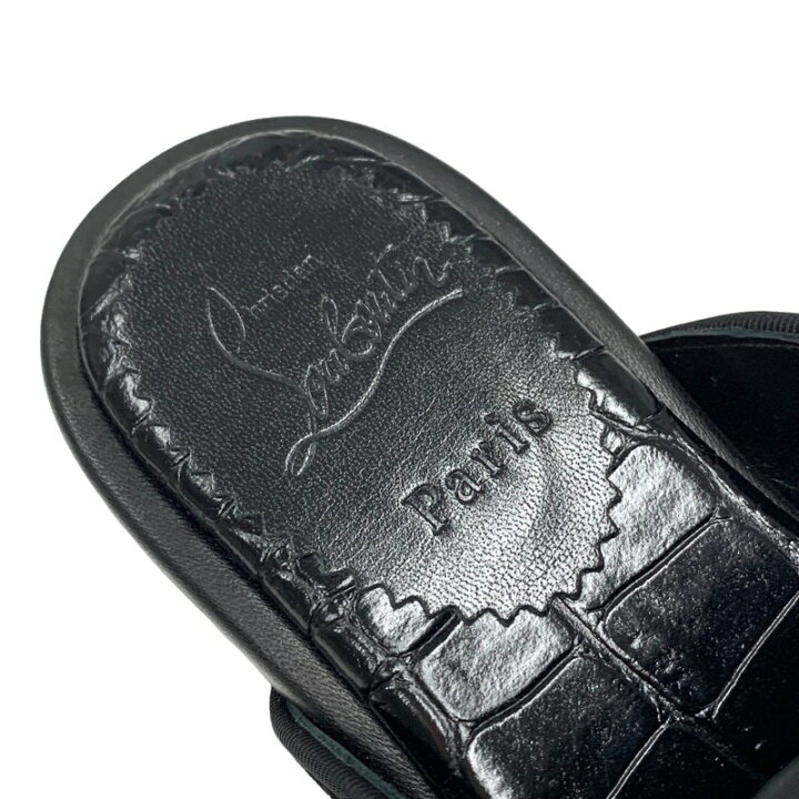 楽天市場】未使用 クリスチャンルブタン Christian Louboutin NAVY  