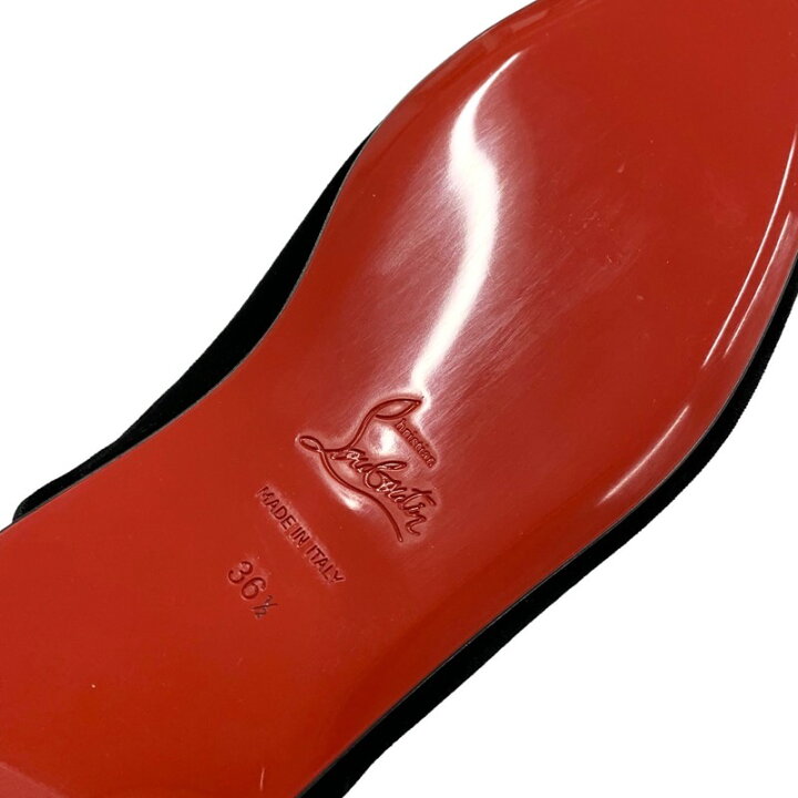 楽天市場】未使用 クリスチャンルブタン Christian Louboutin NAVY  