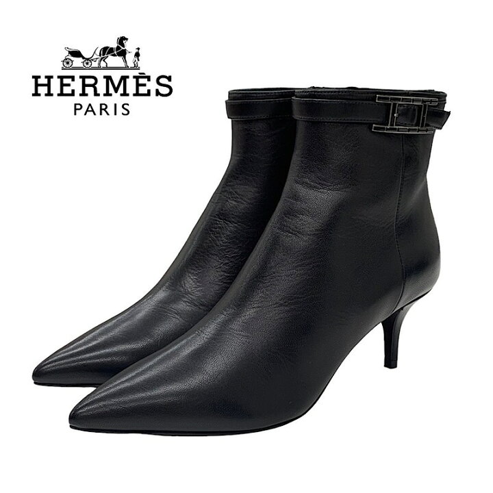 楽天市場】未使用 エルメス HERMES ブランシュ ブーツ ショートブーツ 
