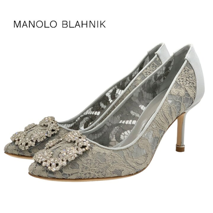 楽天市場】マノロブラニク MANOLO BLAHNIK ハンギシ パンプス 
