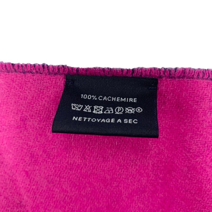 楽天市場】エルメス HERMES マフラー ストール カシミヤ パープル 