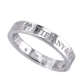ティファニー Tiffany&Co. フラット バンドリング 結婚指輪 マリッジリング ダイヤリング