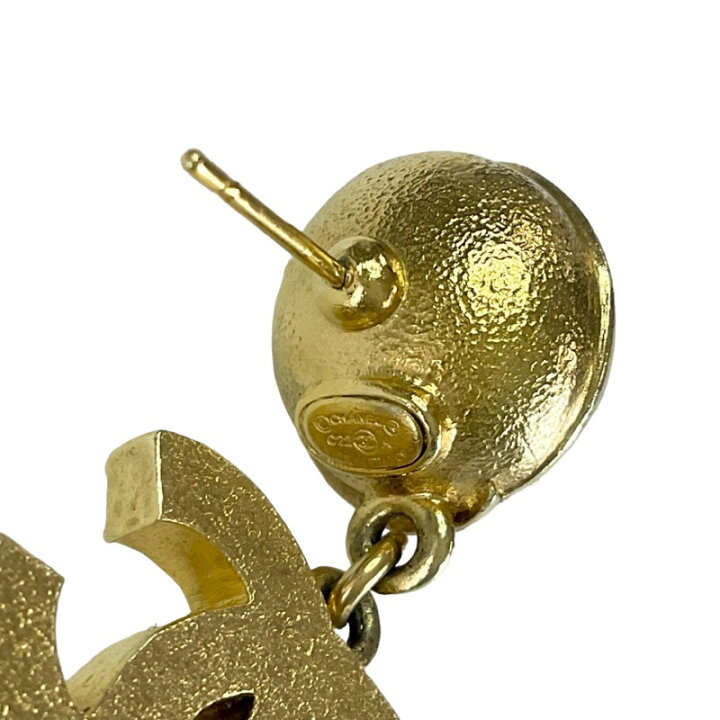 楽天市場】シャネル CHANEL ピアス ゴールド ピンク ココマーク ライン  