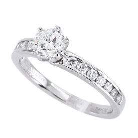 ティファニー TIFFANY&Co. ダイヤ リング ダイヤモンド 指輪 ソリテール ハーフエタニティ ハーフサークル 婚約指輪