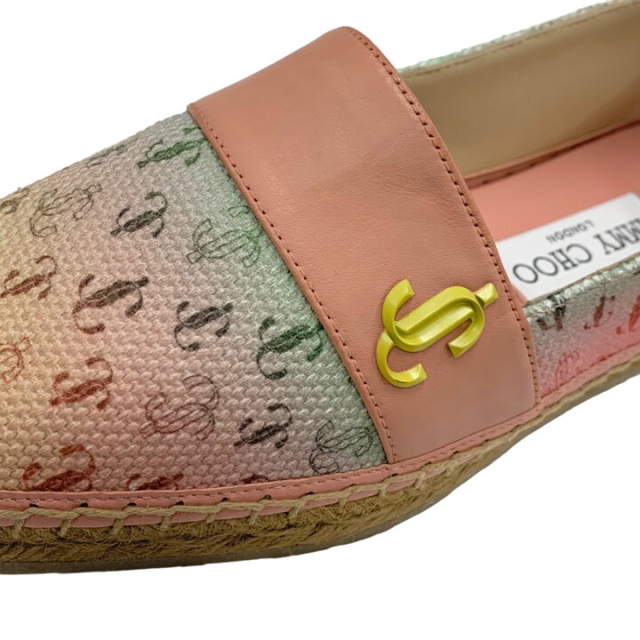 楽天市場】未使用 ジミーチュウ JIMMY CHOO DRU FLAT フラットシューズ  