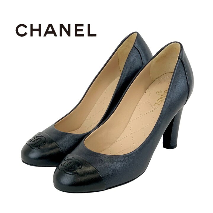 シャネル シューズ CHANEL pumps CCマーク ココマーク パンプス