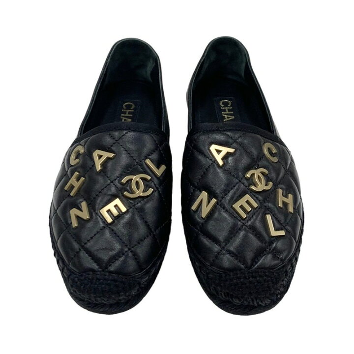 楽天市場】シャネル CHANEL フラットシューズ 靴 シューズ レザー 