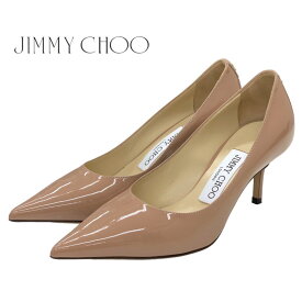 ジミーチュウ JIMMY CHOO LOVE 65 パンプス フォーマルシューズ パーティーシューズ 靴 シューズ JCロゴ パテント ピンクベージュ ギフト プレゼント 送料無料