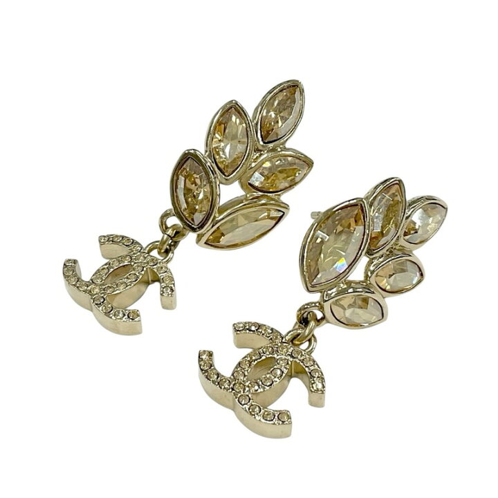 楽天市場】シャネル CHANEL ピアス イヤリング ゴールド ココマーク  