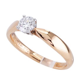 ティファニー TIFFANY&Co. ティファニー ハーモニー ラウンド ブリリアント エンゲージメント リング 18K ローズゴールド リング 指輪 ダイヤリング 婚約指輪 ピンクゴールド