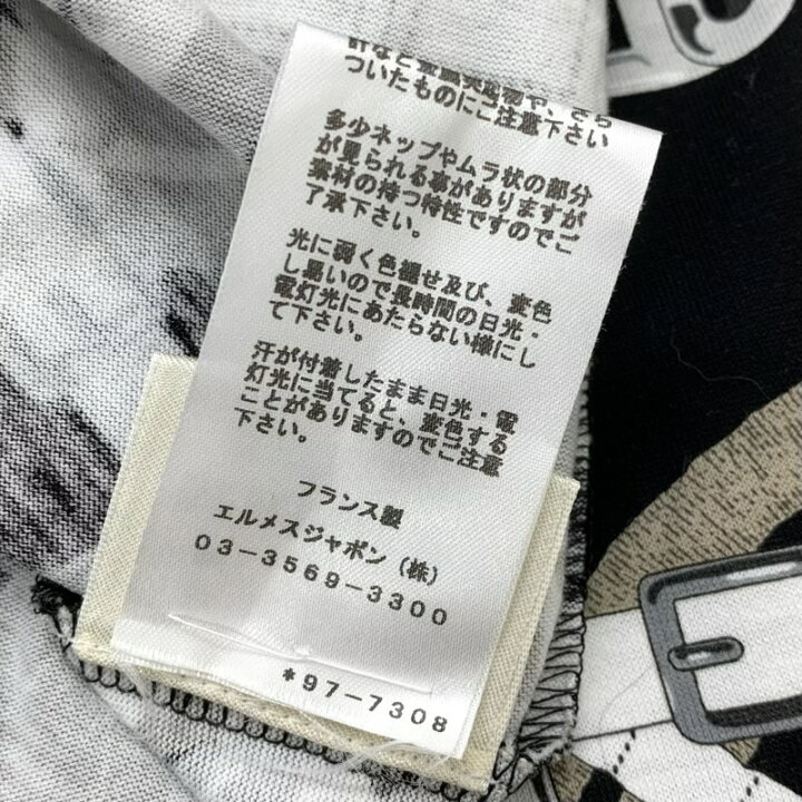 楽天市場】エルメス HERMES ワンピース コットン ブラウン ブラック  