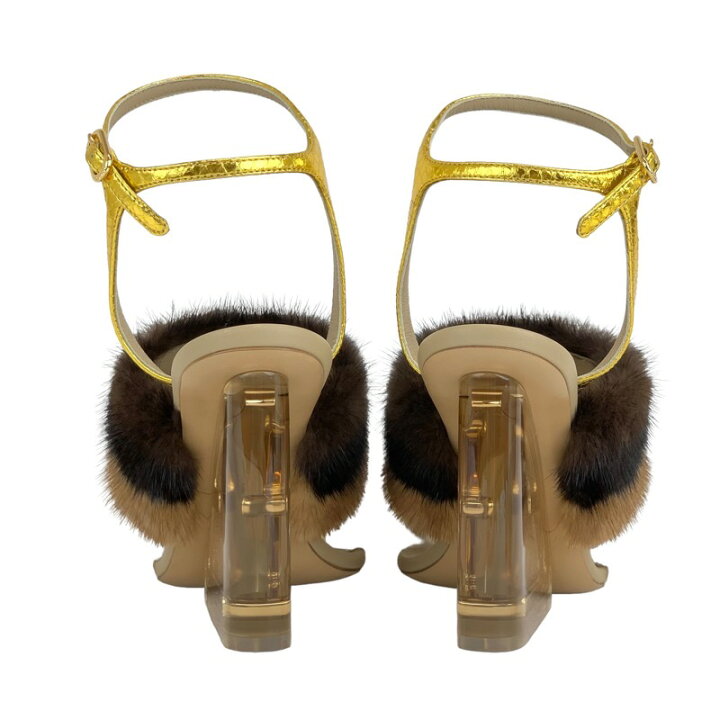 楽天市場】フェンディ FENDI ファースト サンダル 靴 シューズ ミンク 