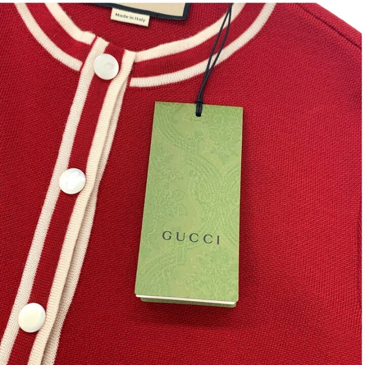 楽天市場】未使用 グッチ GUCCI カーディガン ニット ジャケット GG 