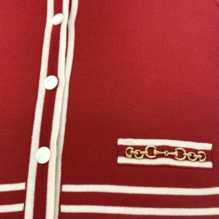 楽天市場】未使用 グッチ GUCCI カーディガン ニット ジャケット GG 