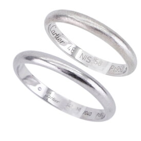 カルティエ Cartier 1895ウェディングリング 1895 WEDDING BAND リング 指輪 結婚指輪 プラチナ ペアリング