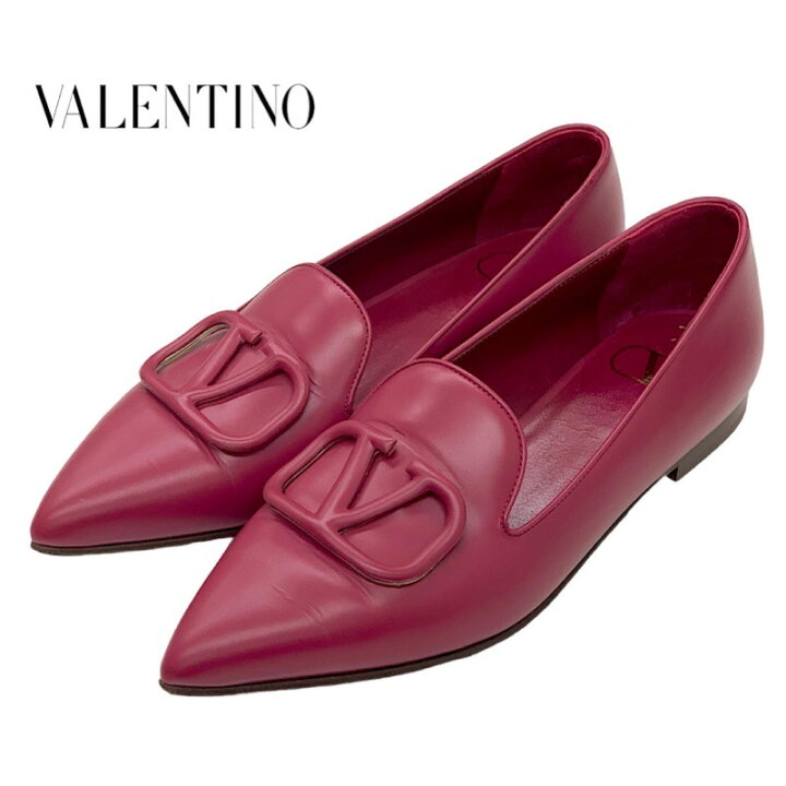 楽天市場】ヴァレンティノ VALENTINO パンプス 靴 シューズ レザー 赤  