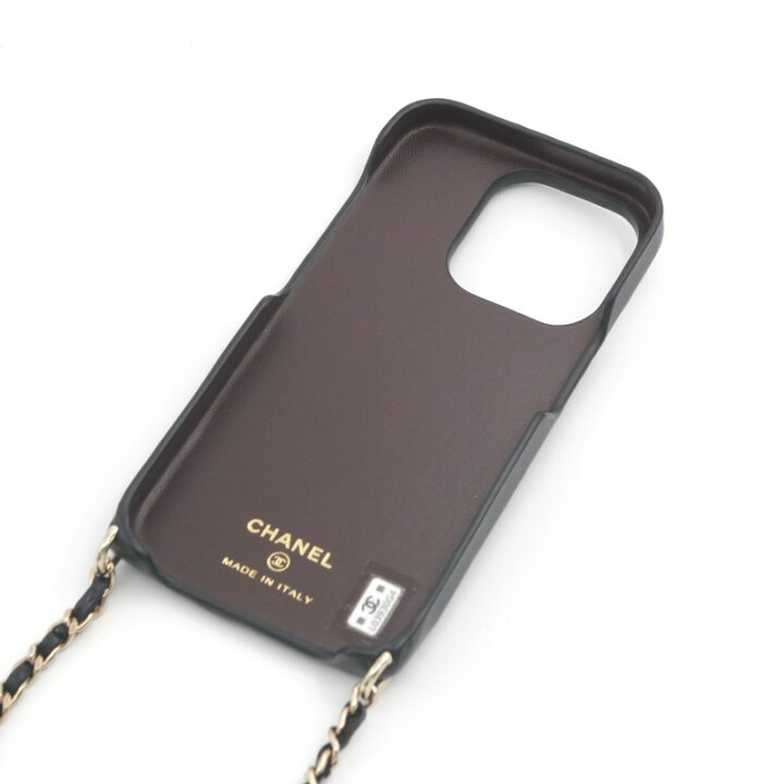 楽天市場】シャネル CHANEL 携帯・スマホアクセサリー ブラック 