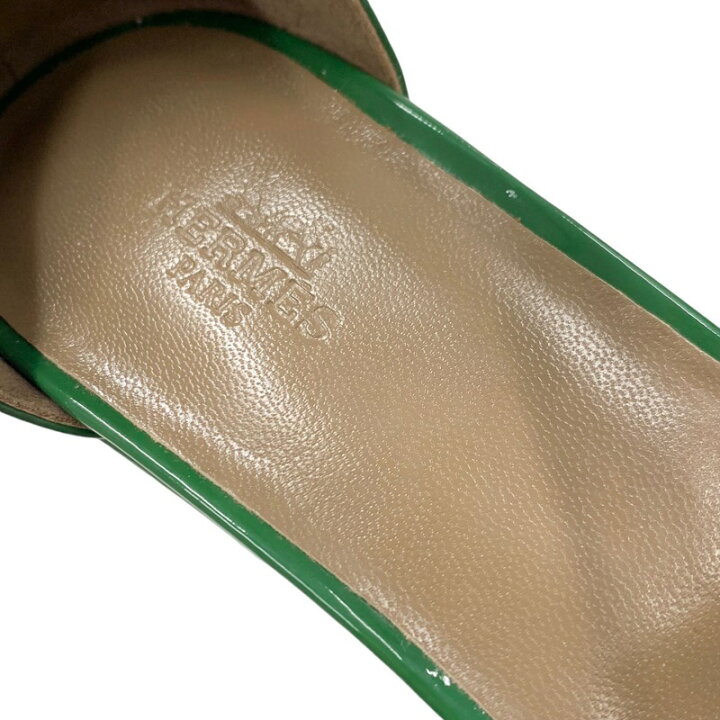 楽天市場】エルメス HERMES イラナ サンダル 靴 シューズ パテント 