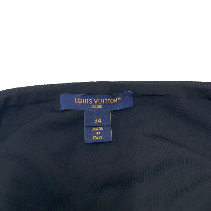 楽天市場】ルイヴィトン LOUIS VUITTON ボトムス ブラック ゴールド 