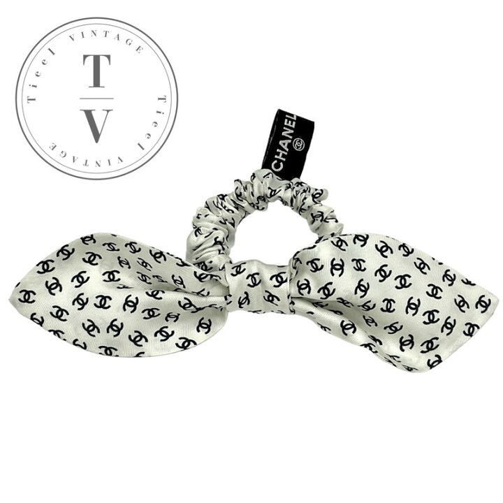 楽天市場】シャネル CHANEL ヘアアクセサリー ホワイト ブラック 白  