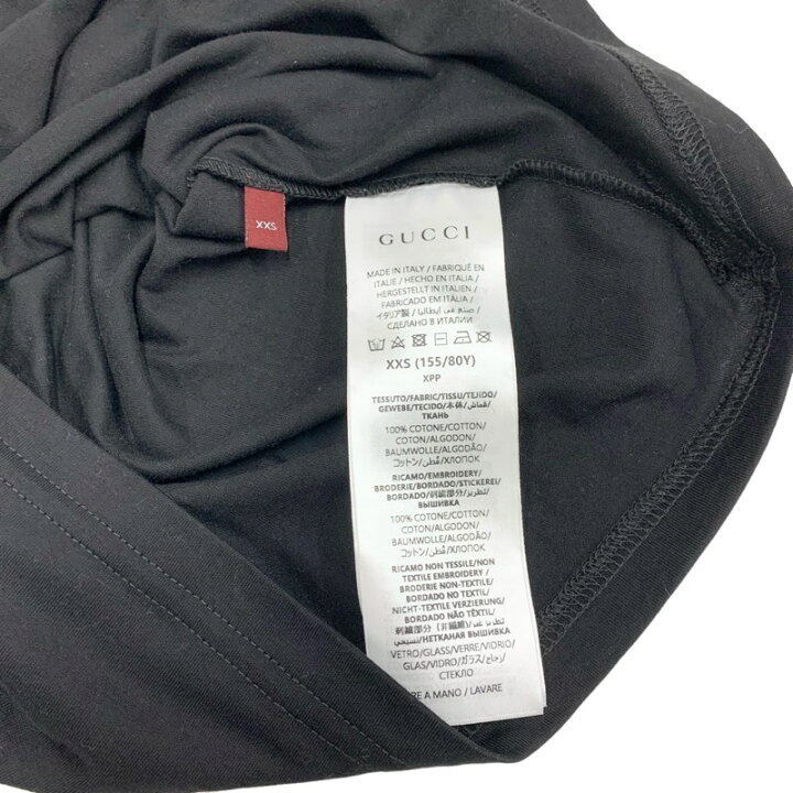 楽天市場】グッチ GUCCI ライトコットンジャージー Tシャツ トップス 