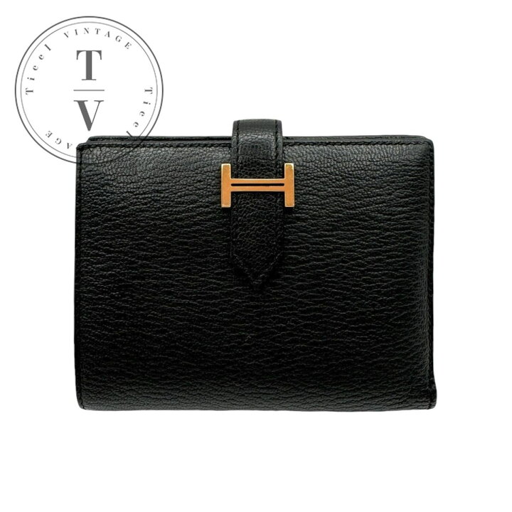 楽天市場】エルメス HERMES ベアンコンパクト ベアン コンパクト 