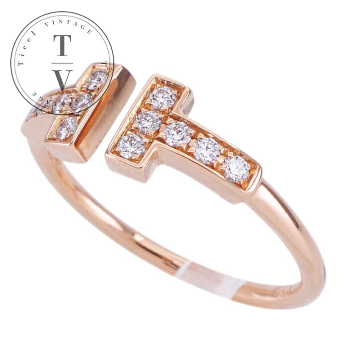 楽天市場】ティファニー TIFFANY&Co. ダイヤモンド ワイヤー リング T  