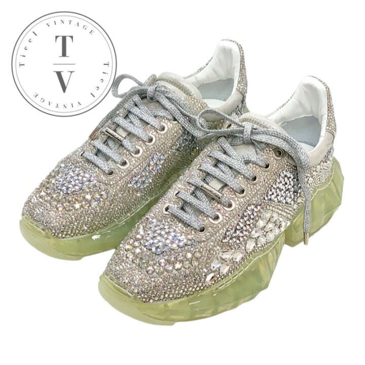 楽天市場】ジミーチュウ JIMMY CHOO ダイヤモンド スニーカー 靴  