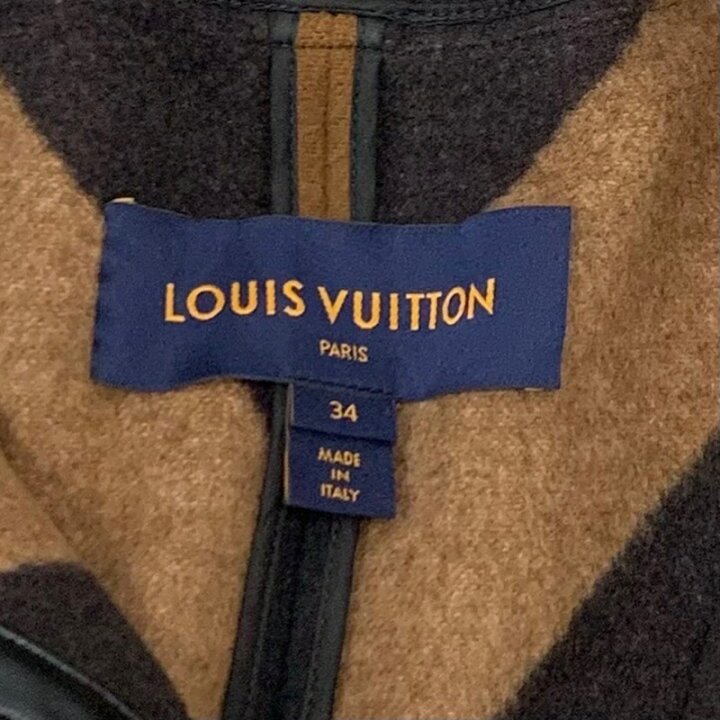 楽天市場】ルイヴィトン LOUIS VUITTON アウター ブラウン ポンチョ 