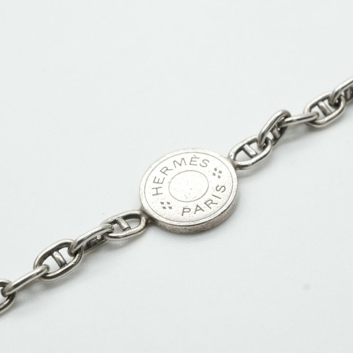 楽天市場】エルメス HERMES ミニ シェーヌダンクル セリエ ネックレス 