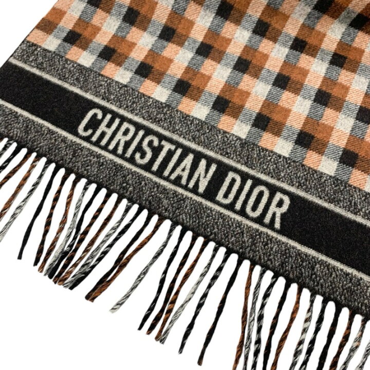 楽天市場】クリスチャンディオール CHRISTIAN DIOR マフラー ウール