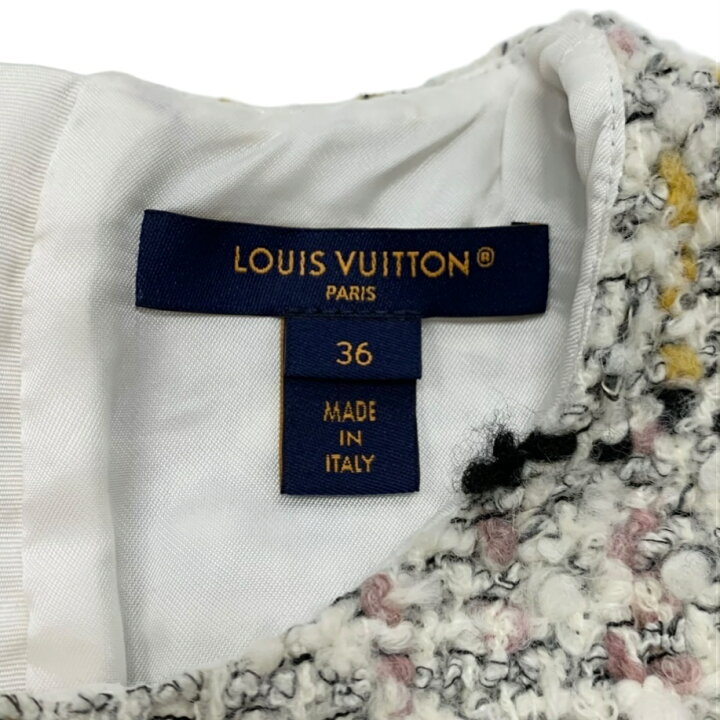 楽天市場】ルイヴィトン LOUIS VUITTON ワンピース マルチカラー ブー 