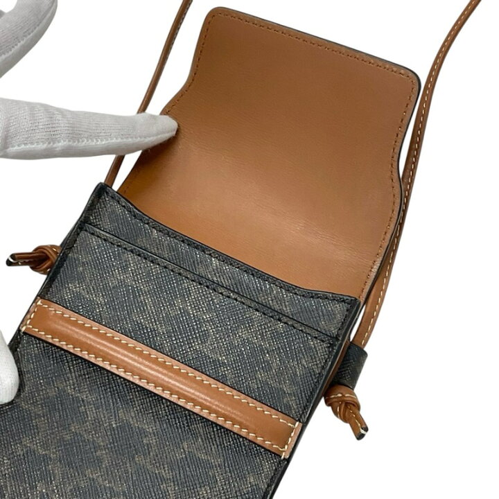 楽天市場】セリーヌ CELINE 携帯・スマホアクセサリー ブラウン 