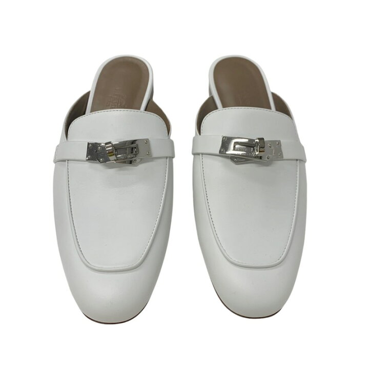 楽天市場】エルメス HERMES オズ フラットシューズ 靴 シューズ レザー  