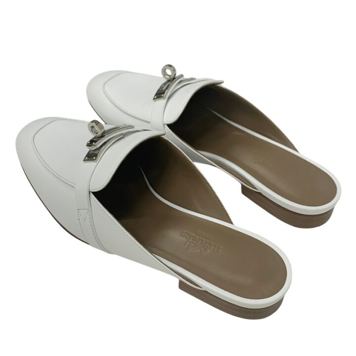 楽天市場】エルメス HERMES オズ フラットシューズ 靴 シューズ レザー  