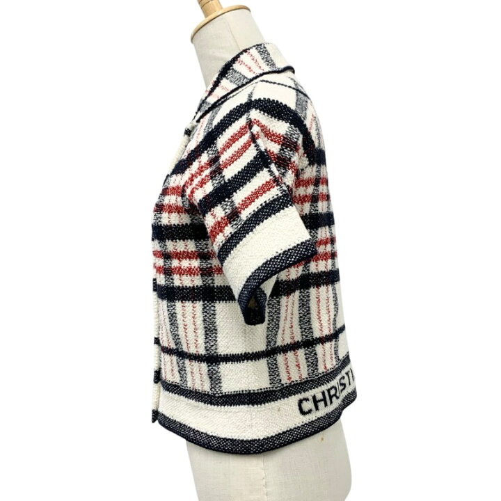 楽天市場】クリスチャンディオール CHRISTIAN DIOR アウター ホワイト 