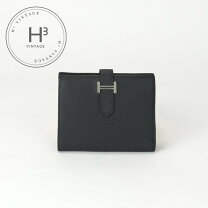 楽天市場】エルメス 財布 ベアンコンパクト 黒の通販 