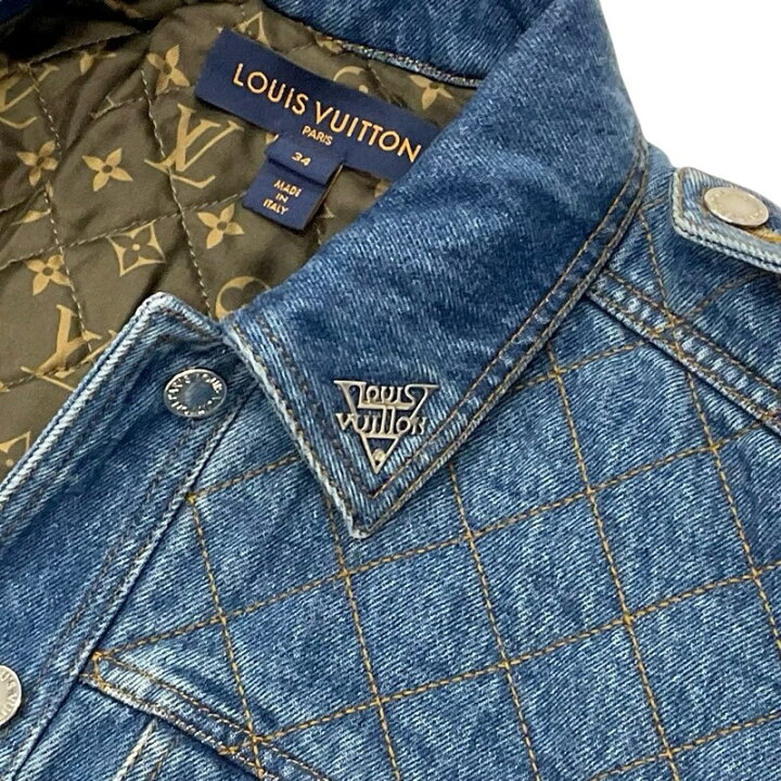 楽天市場】ルイヴィトン LOUIS VUITTON モノグラム アウター ネイビー 