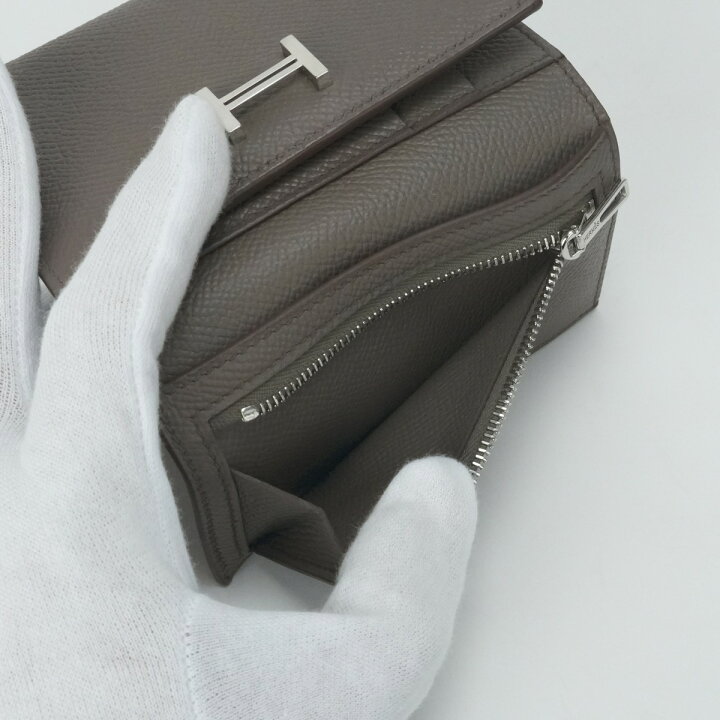 楽天市場】エルメス HERMES ベアンコンビネ ベアン 財布 三つ折り財布 