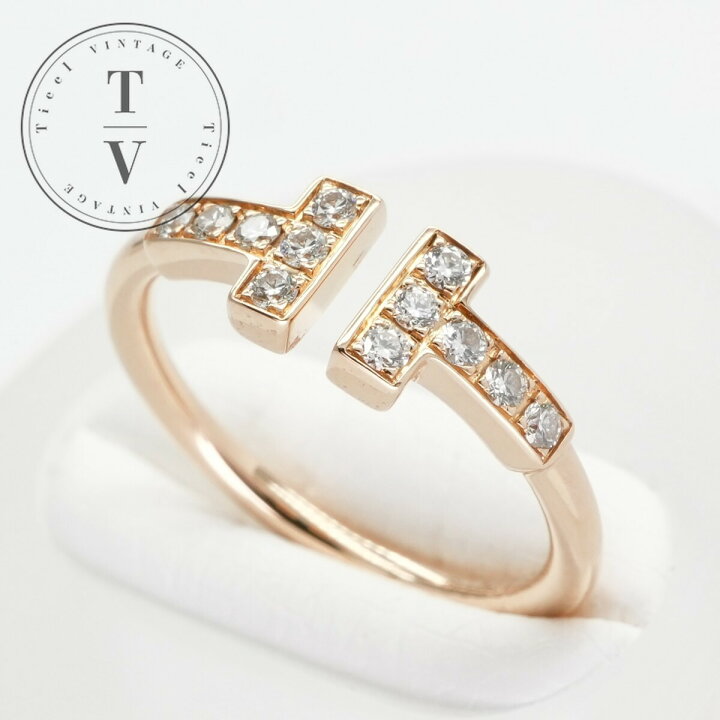 楽天市場】ティファニー TIFFANY&Co. ダイヤモンド ワイヤー リング T 