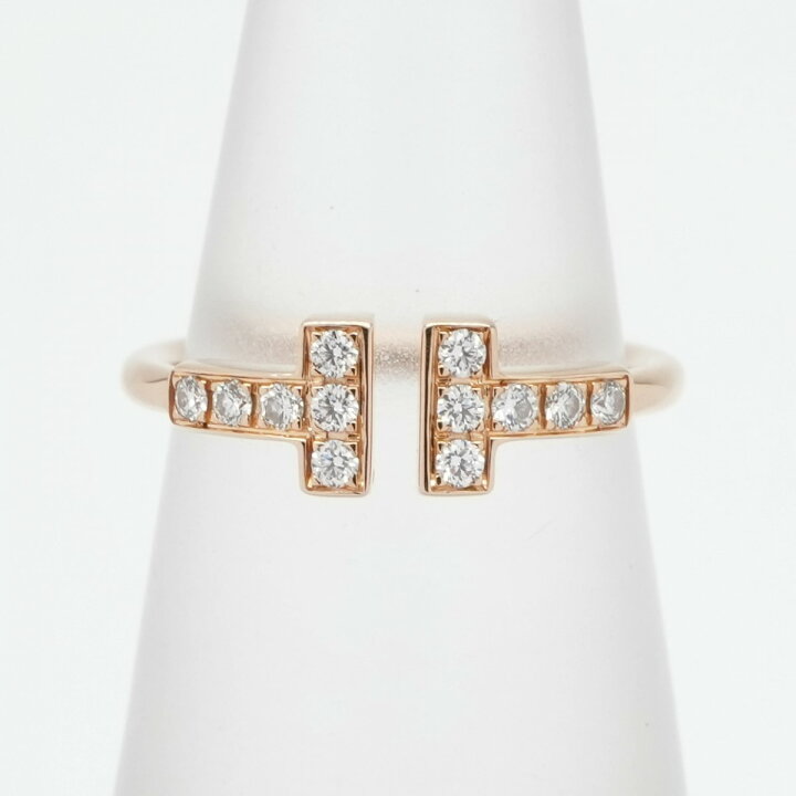 楽天市場】ティファニー TIFFANY&Co. ダイヤモンド ワイヤー リング T 