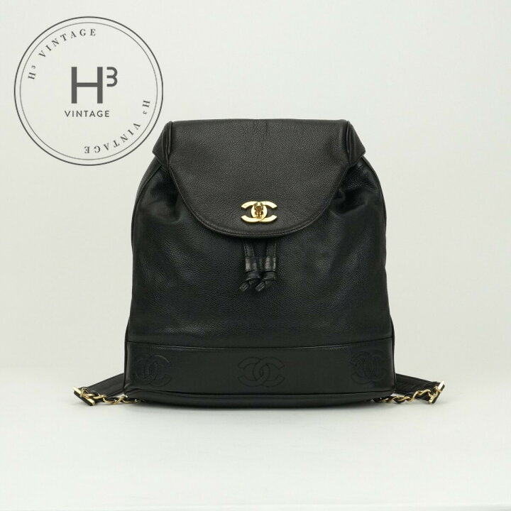 楽天市場】シャネル CHANEL リュック トリプルココ リュック バッグ 