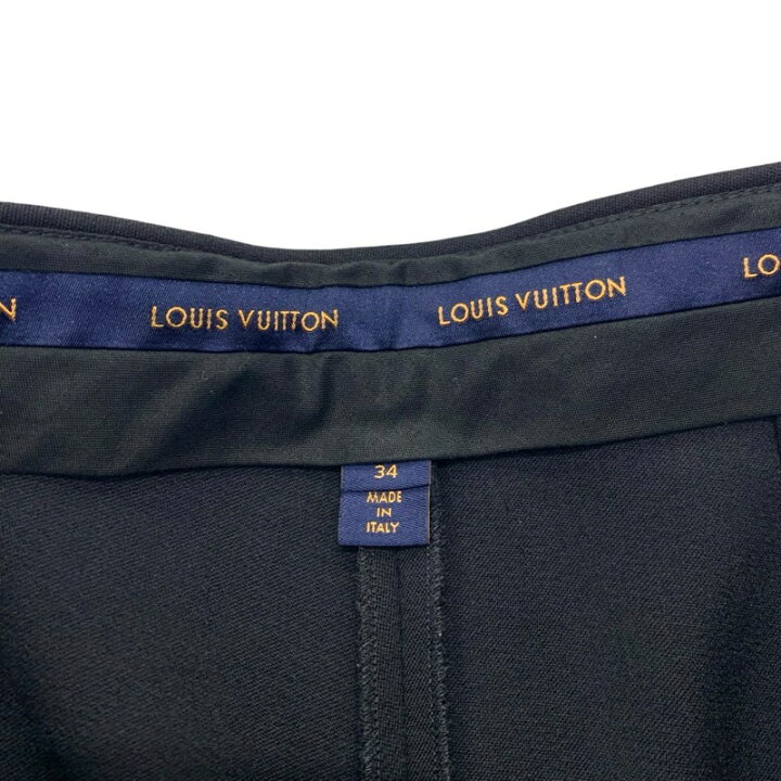 楽天市場】ルイヴィトン LOUIS VUITTON ボトムス ウール パンツ ロゴ  