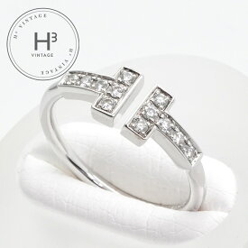ティファニー TIFFANY&Co. ワイヤー リング Tワイヤー 18K ホワイトゴールド ティファニー T リング 指輪 750WG シルバー ダイヤモンド 　ホワイトゴールド