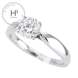 ティファニー TIFFANY&Co. ティファニー ハーモニー ラウンド ブリリアント エンゲージメント リング プラチナ リング 指輪 Pt950 シルバー ダイヤリング 婚約指輪 エンゲージリング