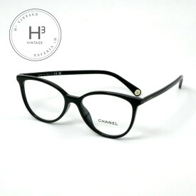 シャネル CHANEL メガネ ブラック ココマーク ロゴ アイウェア