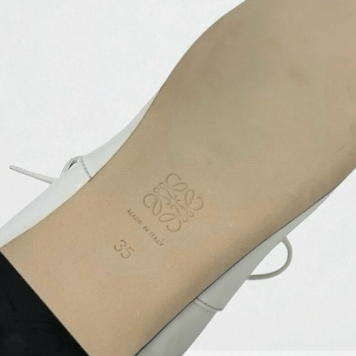 楽天市場】ロエベ LOEWE フラットシューズ 靴 シューズ パテント 