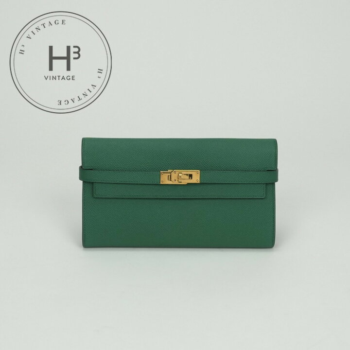 楽天市場】エルメス HERMES ケリーウォレット ケリーウォレットロング 