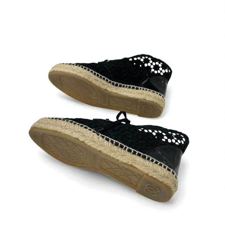 楽天市場】シャネル CHANEL スニーカー 靴 シューズ ファブリック 