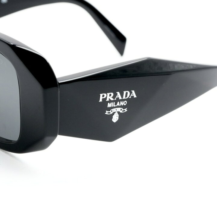 楽天市場】プラダ PRADA サングラス ブラック ロゴ アイウェア : H3  